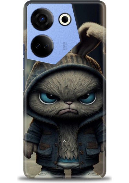 Tecno Camon 20 Pro 4g (CK7N)İLE Uyumlu Hd Baskılı Silikon (Ortasertlikte) Kılıf - 996