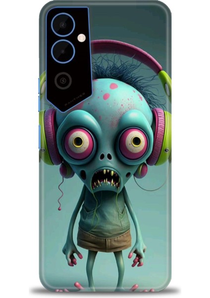 Tecno Pova Neo 2 Ile Uyumlu Hd Baskılı Silikon (Ortasertlikte) Kılıf - 796