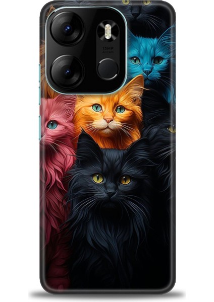Tecno Spark Go 2023 Ile Uyumlu Hd Baskılı Silikon (Ortasertlikte) Kılıf - 126