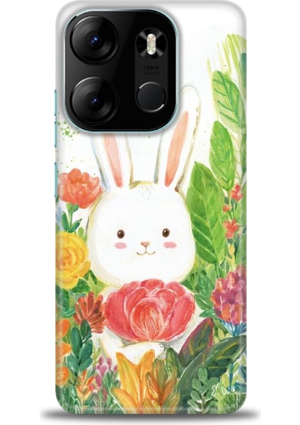 Tecno Spark Go 2023 Ile Uyumlu Hd Baskılı Silikon (Ortasertlikte) Kılıf - 93