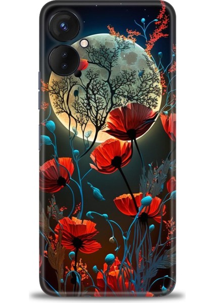 Tecno Spark 9 Pro Ile Uyumlu Hd Baskılı Silikon (Ortasertlikte) Kılıf - 344
