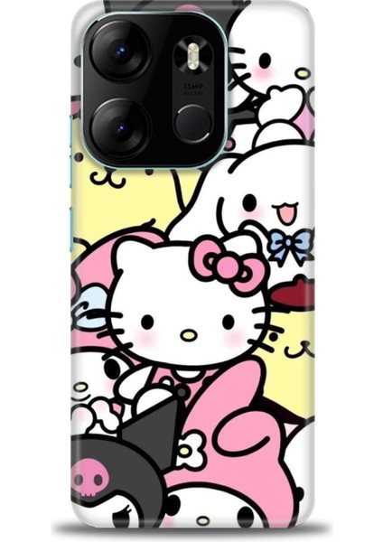 Tecno Spark Go 2023 Ile Uyumlu Hd Baskılı Silikon (Ortasertlikte) Kılıf - 286