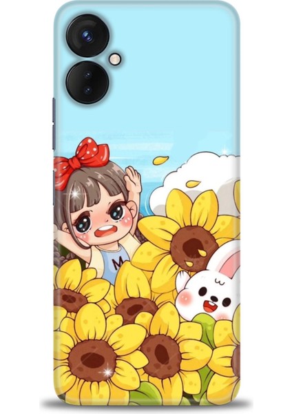 Tecno Spark 9 Pro Ile Uyumlu Hd Baskılı Silikon (Ortasertlikte) Kılıf - 925