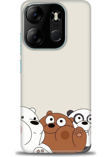 Tecno Spark Go 2023 Ile Uyumlu Hd Baskılı Silikon (Ortasertlikte) Kılıf - 83