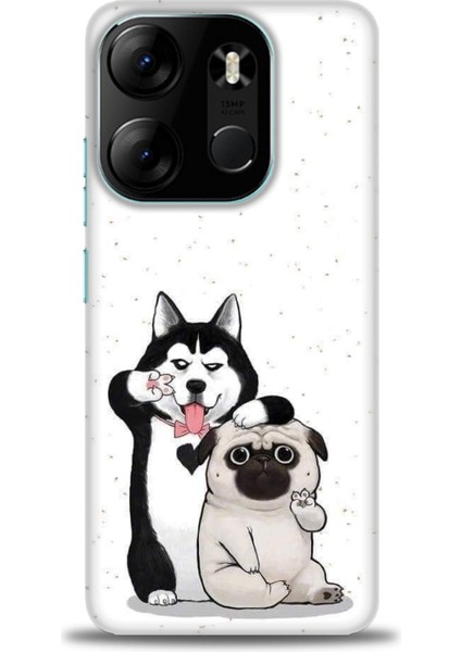 Tecno Spark Go 2023 Ile Uyumlu Hd Baskılı Silikon (Ortasertlikte) Kılıf - 595