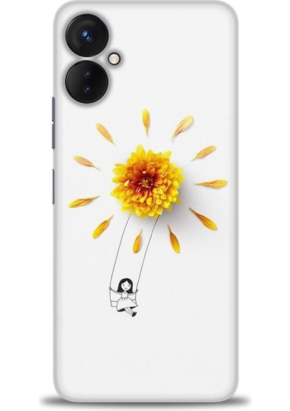 Tecno Spark 9 Pro Ile Uyumlu Hd Baskılı Silikon (Ortasertlikte) Kılıf - 732