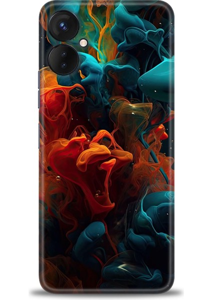 Tecno Spark 9 Pro Ile Uyumlu Hd Baskılı Silikon (Ortasertlikte) Kılıf - 807