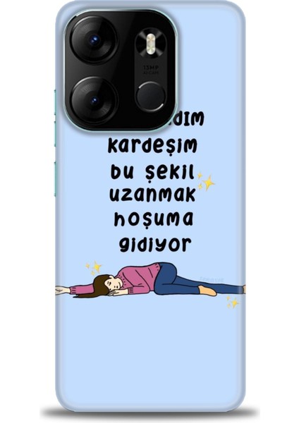 Tecno Spark Go 2023 Ile Uyumlu Hd Baskılı Silikon (Ortasertlikte) Kılıf - 1077