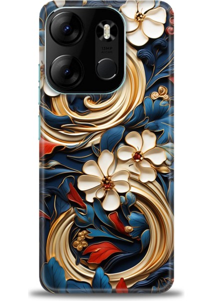 Tecno Spark Go 2023 Ile Uyumlu Hd Baskılı Silikon (Ortasertlikte) Kılıf - 973