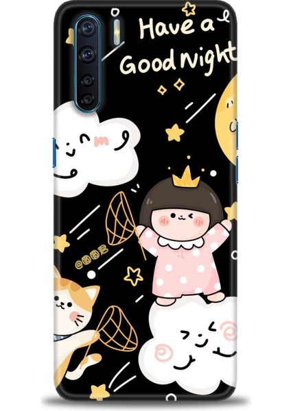 Oppo Reno 3 Ile Uyumlu Hd Baskılı Silikon (Ortasertlikte) Kılıf - 33