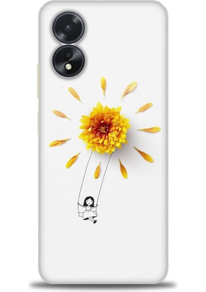 Oppo A38 Ile Uyumlu Hd Baskılı Silikon (Ortasertlikte) Kılıf - 732