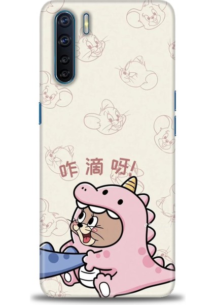 Oppo Reno 3 Ile Uyumlu Hd Baskılı Silikon (Ortasertlikte) Kılıf - 969
