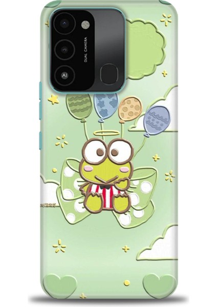 Tecno Spark 8c Ile Uyumlu Hd Baskılı Silikon (Ortasertlikte) Kılıf - 445