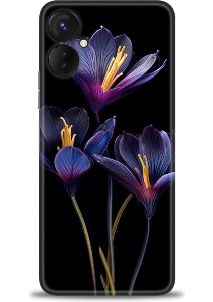 Tecno Spark 9 Pro Ile Uyumlu Hd Baskılı Silikon (Ortasertlikte) Kılıf - 412