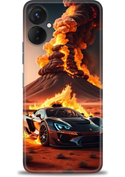 Tecno Spark 9 Pro Ile Uyumlu Hd Baskılı Silikon (Ortasertlikte) Kılıf - 856