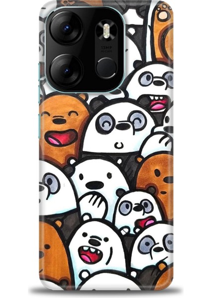 Tecno Spark Go 2023 Ile Uyumlu Hd Baskılı Silikon (Ortasertlikte) Kılıf - 504