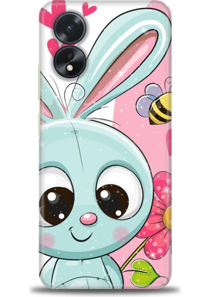 Oppo A38 Ile Uyumlu Hd Baskılı Silikon (Ortasertlikte) Kılıf - 385