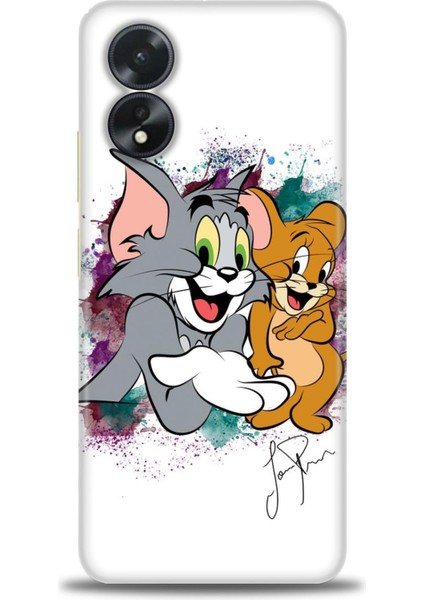 Oppo A38 Ile Uyumlu Hd Baskılı Silikon (Ortasertlikte) Kılıf - 1098