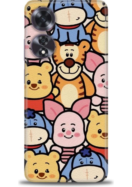 Oppo A60 Ile Uyumlu Hd Baskılı Silikon (Ortasertlikte) Kılıf - 677