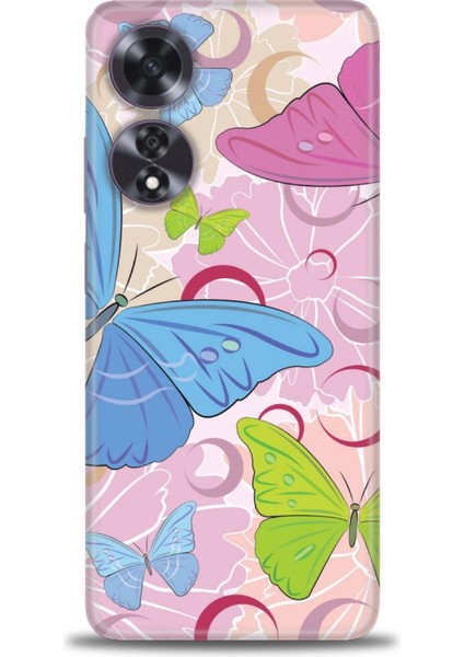 Oppo A60 Ile Uyumlu Hd Baskılı Silikon (Ortasertlikte) Kılıf - 118