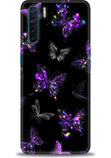 Oppo Reno 3 Ile Uyumlu Hd Baskılı Silikon (Ortasertlikte) Kılıf - 181