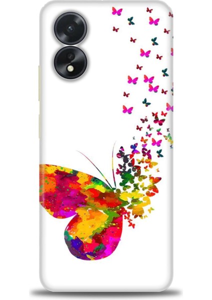 Oppo A38 Ile Uyumlu Hd Baskılı Silikon (Ortasertlikte) Kılıf - 1048