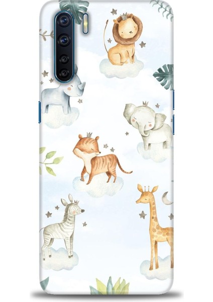 Oppo Reno 3 Ile Uyumlu Hd Baskılı Silikon (Ortasertlikte) Kılıf - 924