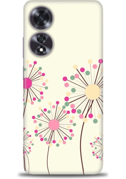 Oppo A60 Ile Uyumlu Hd Baskılı Silikon (Ortasertlikte) Kılıf - 55