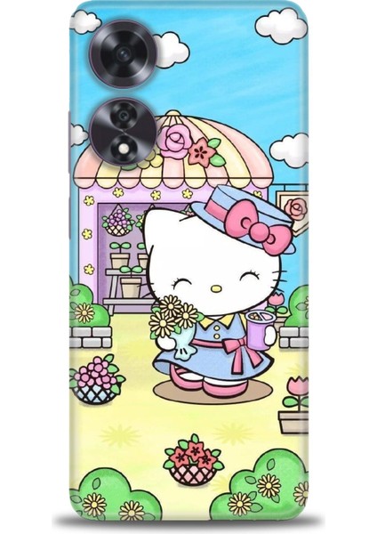 Oppo A60 Ile Uyumlu Hd Baskılı Silikon (Ortasertlikte) Kılıf - 151