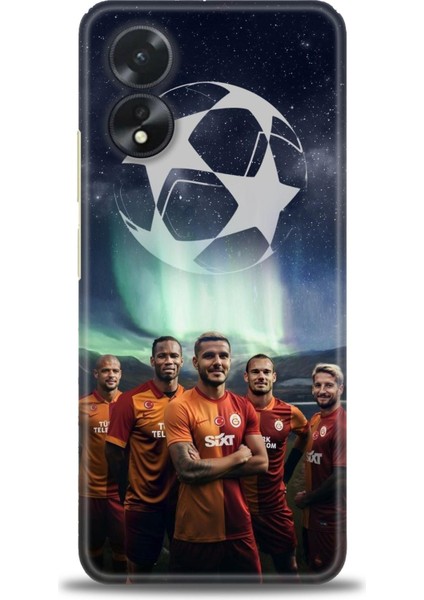 Oppo A38 Ile Uyumlu Hd Baskılı Silikon (Ortasertlikte) Kılıf - 712