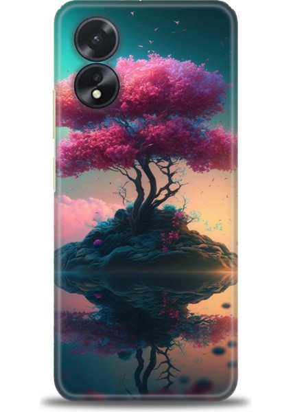 Oppo A38 Ile Uyumlu Hd Baskılı Silikon (Ortasertlikte) Kılıf - 877