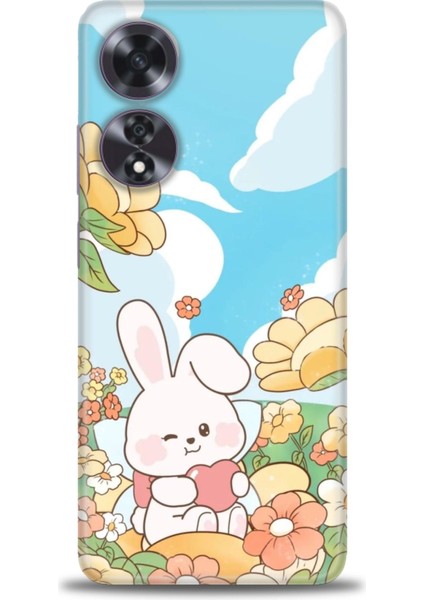 Oppo A60 Ile Uyumlu Hd Baskılı Silikon (Ortasertlikte) Kılıf - 840