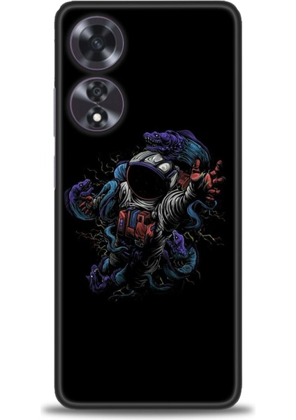 Oppo A60 Ile Uyumlu Hd Baskılı Silikon (Ortasertlikte) Kılıf - 915