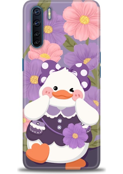 Oppo Reno 3 Ile Uyumlu Hd Baskılı Silikon (Ortasertlikte) Kılıf - 823
