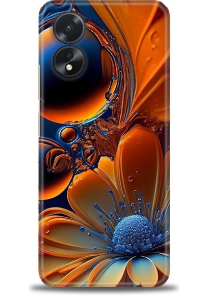 Oppo A38 Ile Uyumlu Hd Baskılı Silikon (Ortasertlikte) Kılıf - 360