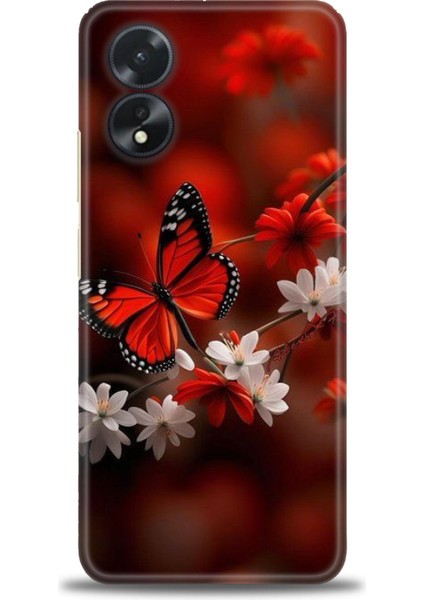 Oppo A38 Ile Uyumlu Hd Baskılı Silikon (Ortasertlikte) Kılıf - 616