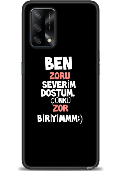 Oppo A74 Ile Uyumlu Hd Baskılı Silikon (Ortasertlikte) Kılıf - 203