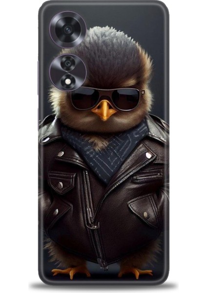 Oppo A60 Ile Uyumlu Hd Baskılı Silikon (Ortasertlikte) Kılıf - 333