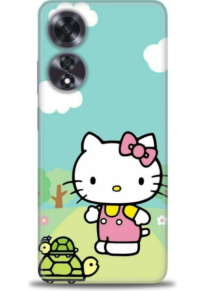 Oppo A60 Ile Uyumlu Hd Baskılı Silikon (Ortasertlikte) Kılıf - 511