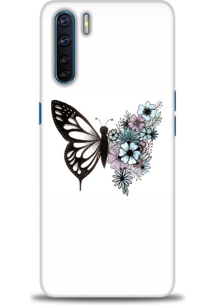 Oppo A91 Ile Uyumlu Hd Baskılı Silikon (Ortasertlikte) Kılıf - 258