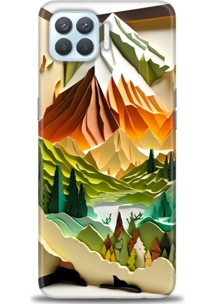 Oppo A73 Ile Uyumlu Hd Baskılı Silikon (Ortasertlikte) Kılıf - 620