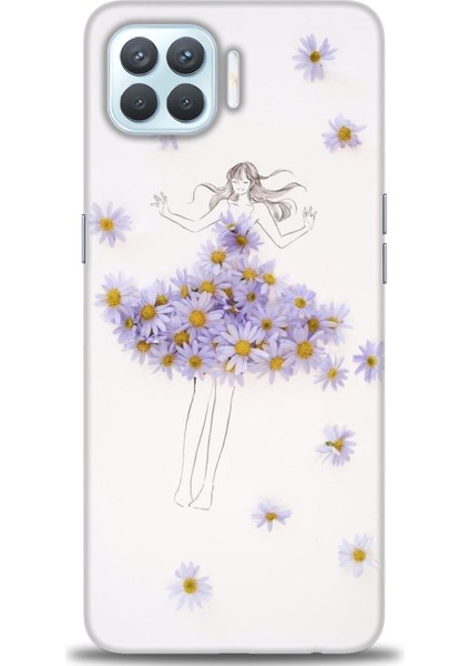 Oppo A73 Ile Uyumlu Hd Baskılı Silikon (Ortasertlikte) Kılıf - 737