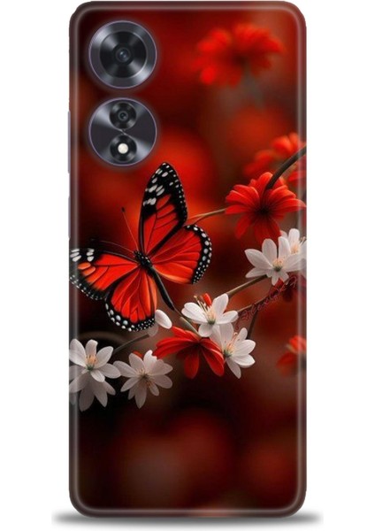 Oppo A60 Ile Uyumlu Hd Baskılı Silikon (Ortasertlikte) Kılıf - 616