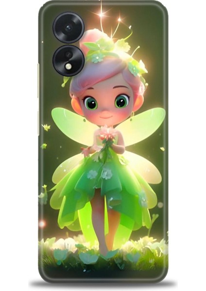 Oppo A38 Ile Uyumlu Hd Baskılı Silikon (Ortasertlikte) Kılıf - 878