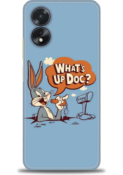 Oppo A38 Ile Uyumlu Hd Baskılı Silikon (Ortasertlikte) Kılıf - 961