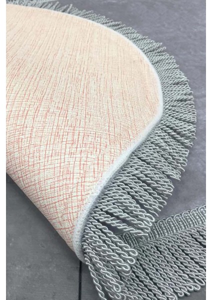 Shareton Köşeli Gri 3'lü Banyo Paspası Seti Burgu Saçaklı Püsküllü Çeyizlik Klozet Takımı fiyatları