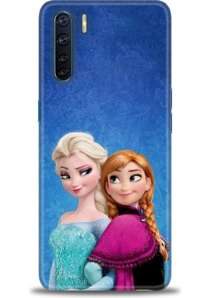 Oppo Reno 3 Ile Uyumlu Hd Baskılı Silikon (Ortasertlikte) Kılıf - 776