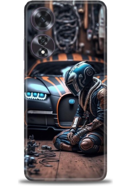 Oppo A60 Ile Uyumlu Hd Baskılı Silikon (Ortasertlikte) Kılıf - 984