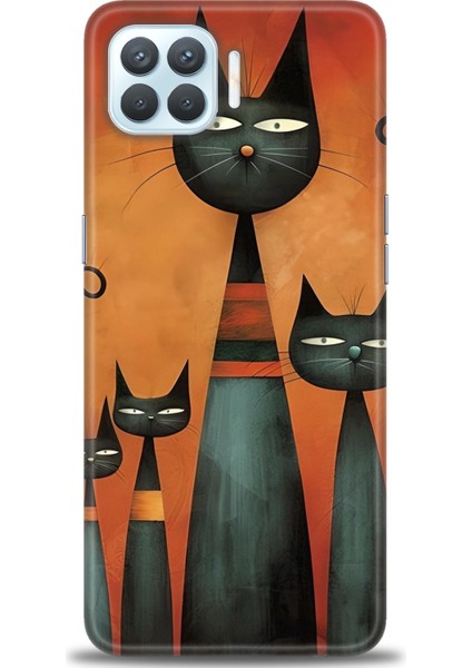 Oppo A73 Ile Uyumlu Hd Baskılı Silikon (Ortasertlikte) Kılıf - 304