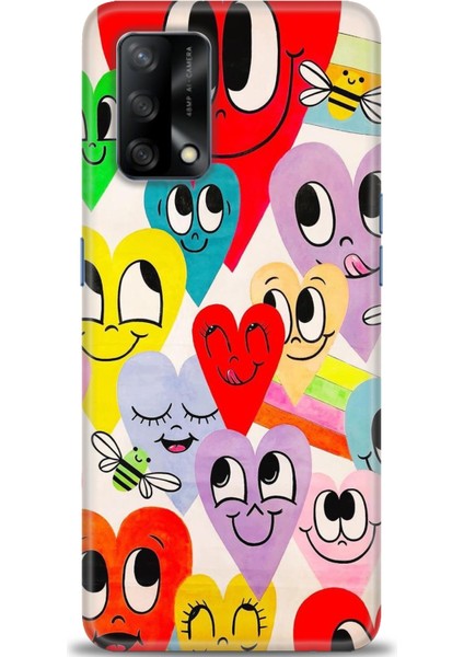 Oppo A74 Ile Uyumlu Hd Baskılı Silikon (Ortasertlikte) Kılıf - 1